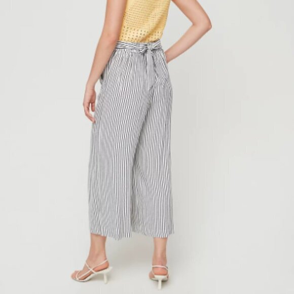 WILFRED | Aritzia Faun Striped Wide-Leg Pant | Sz. S - Picture 4 of 11